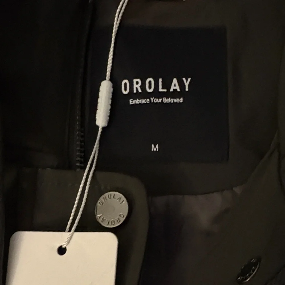 Orolay Light Long Hooded Jacket ~ NWT ~ Size Medium - Picture 3 of 5